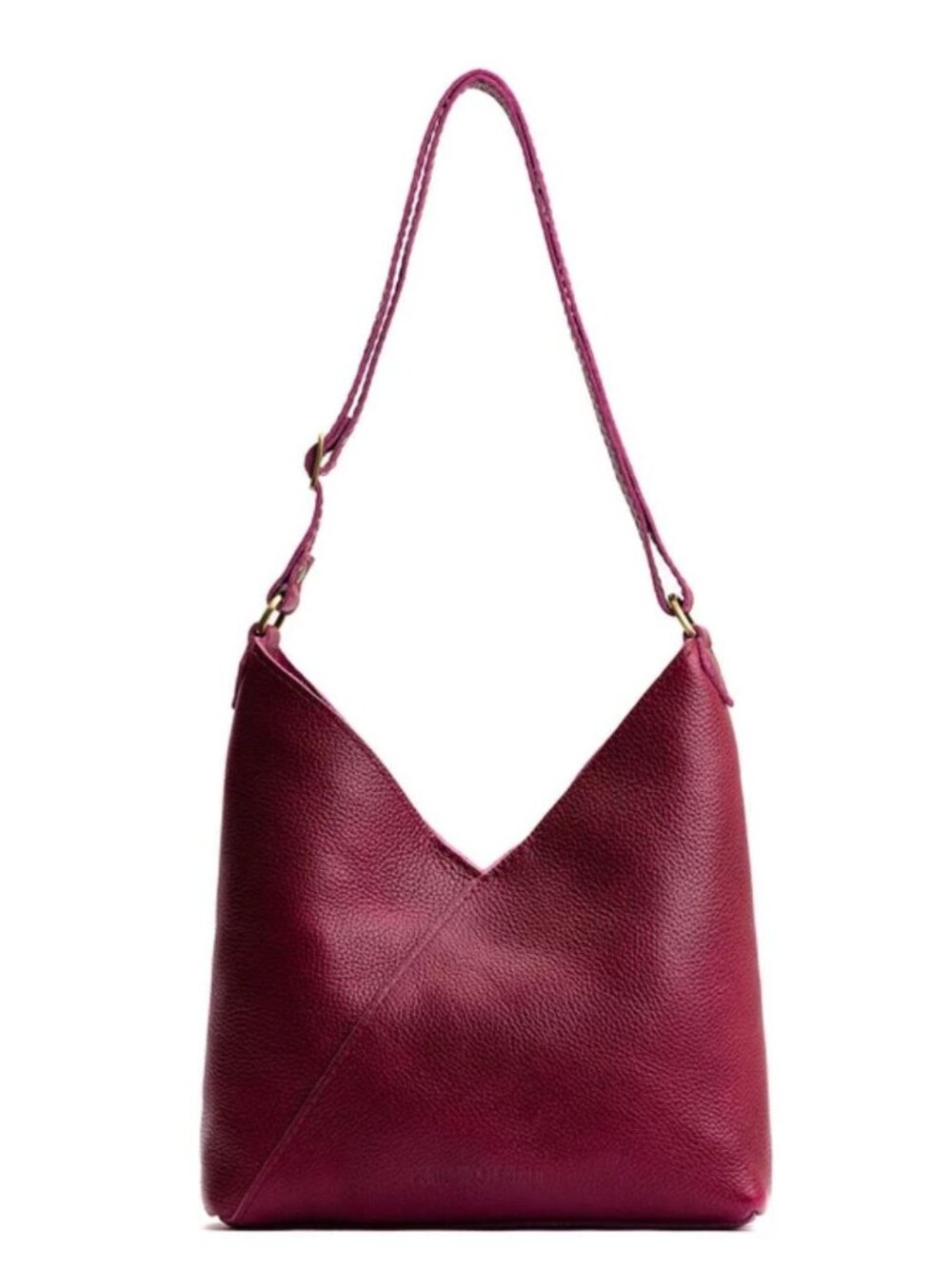 Portland Leather Goods Naomi Small Shoulder Bag Orchid Pink Purple